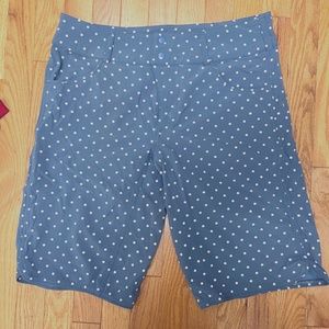 Still Looking For/In Search Of SMALL Wild Rye Whitney blue dot shorts